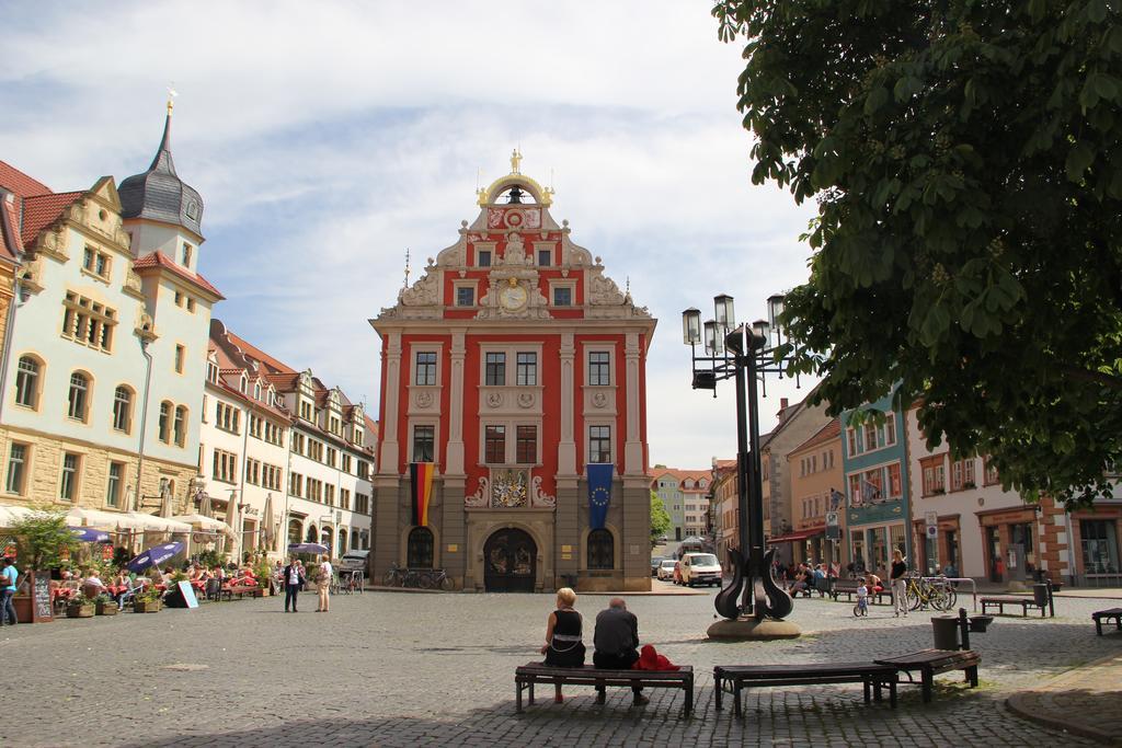 Pension Der Kleine Nachbar Gotha Exterior foto